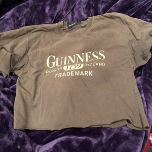Guinness Trademark Olive Brown Tee